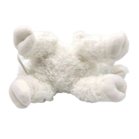 Gund Baby Winky Lamb Plush Sheep Lovey Ivory White 9" Stuffed Nursery Rattle - Picture 8 of 11